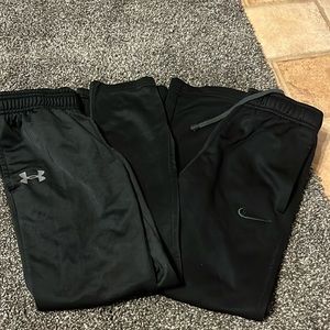 Boys Under Armour/Nike Sweatpants